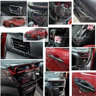 perodua myvi gen3 Fl 2018-2024 forged Carbon fiber interior accessories myvi baru skhongauto