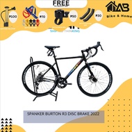 Ab.[High-End]. SPANKER BURTON ROADBIKE R3 DISC BRAKE 2022, Sensah Groupset, Ultralight All