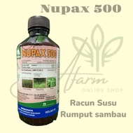 NUPAX 500 1Liter Racun Rumpai ametryn 56%/Racun rumput sambau