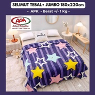 Jumbo Blanket Thicker 180x220 cm APK Smooth Soft Warm Weight -/+1 Kg