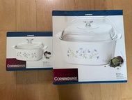 US CorningWare Pot Set 美國康寧鍋 (1.5L & 5L)