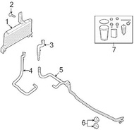 Genuine Ford Motor Co Oil Cooler Tube 8C2Z7890C