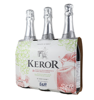 Keror Sparkling Apple Pomegranate and White Grape 3pcs