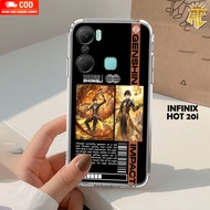 Case INFINIX HOT 20i - Casing  INFINIX HOT 20i Terbaru  AERO CASE [ GENSHIN ] Silikon - Case  INFINI