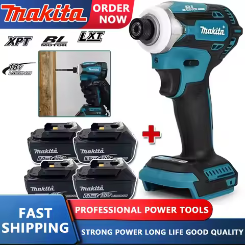 Makita DTD171 Brushless Impact Driver Rechargeable Screwdriver Drills Cordless Power Tools 18V BL Mo