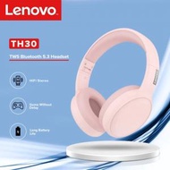 Lenovo - Thinkplus TH30 [粉色] 頭戴式藍牙耳機[藍牙5.3升級新版]
