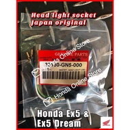Head Light Socket Soket Lampu Depan Honda Ex5 / Dream 100% Japan Honda Original