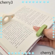CHERRY Book Finger Page Holder, Book Page Support Ring Silicone Thumb Book Page Holder, Gifts Comfor