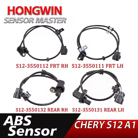1/2/4PCS ABS Wheel Speed Sensor Front Rear Left Right For CHery S12 A1 S12-3550112 S12-3550111 S12-3