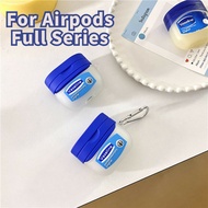 Suitable for Airpods4 Earphone Case Vaseline Earphone Protective Case Airpods pro 3 Cute Creative Bl