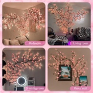 DIY CherryBlossom Light Set 48 LED Enchanted Willow Vine Lights with Remote Timerfor Wall Decoration