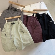 2026 Fashion 2026 Children Boys Overalls 2025 New Style Summer Medium Large Children's Cropped Pants