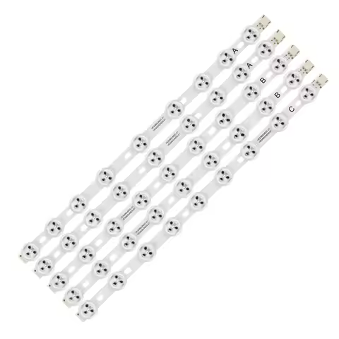 5pcs x LED Backlight Strip for 40" NDV REV1.0 VES400UNDS /DC VES400UNDC-01 39FHD-CNOV LC-39LD145K 40