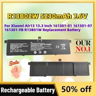 Upgrade R13B02W 5230mAh 7.6V Laptop Battery for Xiaomi Air13 13.3 Inch 161301-01 161301-07 161301-FB