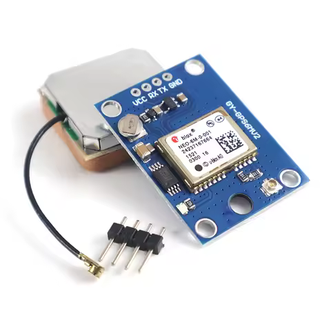 NEO-6M GPS Module with Large Ceramic Antenna EEPROM Backup Battery 9600 Baud for Arduino UAV ESP32 S