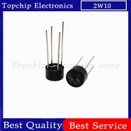 10pcs 2W10 2A 1000V Diode Bridge Rectifier 2w10