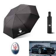 Maserati Maserati Umbrella Car Special 4S Store Car High-End Gift Umbrella Automatic Three Foldable Men