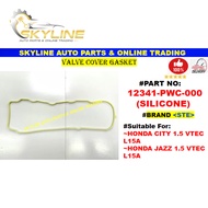 12341-PWC-000 Valve Cover Gasket (100% Silicone) (Yellow) Honda City 1.5 VTEC L15A / Honda Jazz 1.5 
