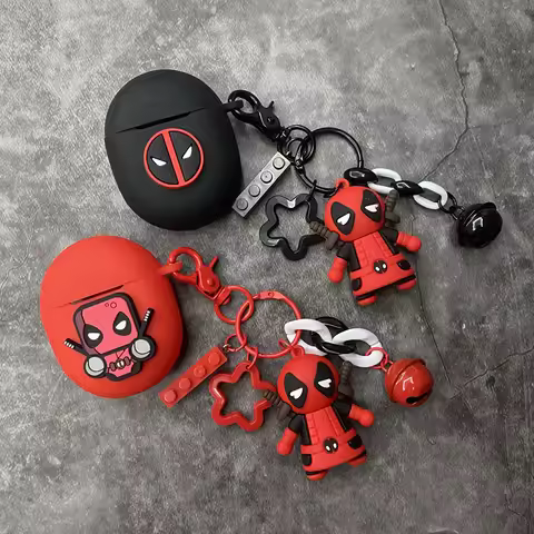 For Google Pixel Buds Pro 2/A-Series Beast Kingdom Marvel Deadpool Earphone Case Silicone Wireless E