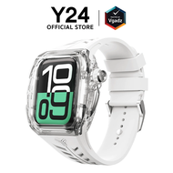 Y24 - เซ็ตเคสและสายนาฬิกา Apple Watch (45mm / 46mm / 49mm) รุ่น SILVERLAKE by Vgadz