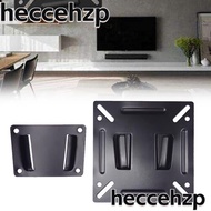 HECCEHZP LCD Display Bracket, Flat Fixed Slim Black TV Mount,  SPCC Fixed Type 14" - 27" Wall Bracket Public Places