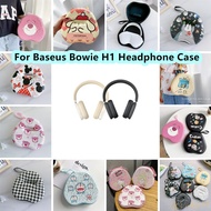 READY STOCK For Baseus Bowie H1 Headphone Case Cool Cartoon Pattern Minnie for Baseus Bowie H1 Heads