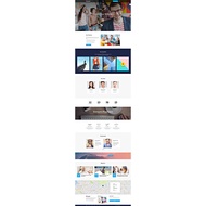 Web Design html5 Template Responsive web Operation Boottrap Production Example dw Code psd Material
