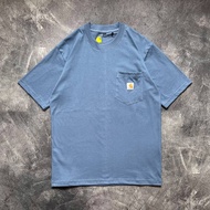 Baju Kaos Carhartt Pocket Pria Wanita Full Tag Wos Tshirt Carhartt