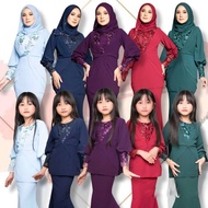 NEW DESIGN 2023 Baju Raya Sedondon Ibu Anak Baju Raya Baru