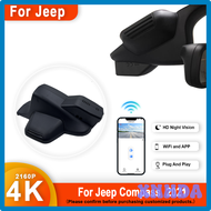 XNHDA For Jeep Compass Front and Rear 4k Dash Cam for Car Camera Recorder Dash Cam Wifi Car DVR Recording Devices NBDXH