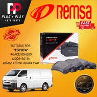 TOYOTA HIACE KDH200 (2005~2019) FRONT (DEPAN) REMSA BRAKE PAD 100% ORIGINAL