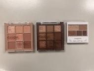 Dasique & Canmake 眼影盤 Eyeshadow Palette