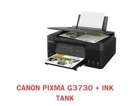 CANON เครื่องปริ้นเตอร์มัลติฟังก์ชั่นอิงค์เจ็ท รุ่น PIXMA G3730 สีดำ