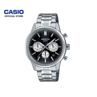 Casio Edifice EFR-575D-1A Silver Stainless Steel Band Men Watch