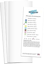 PSA Lapping Film, 3 Pc 15 Micron (1,000 Grit) Adhesive Polishing Paper, 4-1/4β x 11β Microfinishing