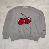 sweater crewneck pria kirsh abu big logo bekas