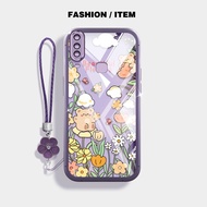 VRQR Cover for Vivo Y17 Y15 Y12 Y12i Y11 2019 1902 1906 1901 1904 1940 Green Forest Clear Shockproof