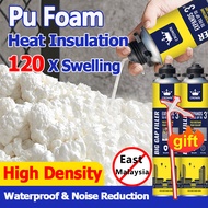 PU Foam Spray Gap Filler Expanding Foam PU Form Spray Form Tutup Lubang Dinding Penampal 發泡膠
