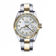 高價收購舊手錶 回收勞力士 Rolex Ladies Rolex 26mm Datejust Two Tone White MOP Dial with Diamond Accent+ Classic