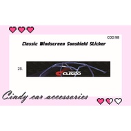 CAR STICKER CUSCO windshield sticker windshield sticker Japanese Potion HD
