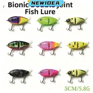 NEWIDEA Glide Bait Lure, 5cm Size With Hook Fishing Lure Bait, Glide 5.8g Weight Mini Glide Design P