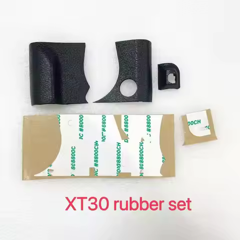 New for Fujifilm FUJI X-T30 II XT30II XT30 X-T30 Mark II Body Rubber Grip + Rear Thumb + Front Side 