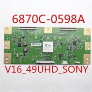 Tcon Board 6870C-0598A V16_49UHD TV Board LG Logic Board T-con 6870C 0598A
