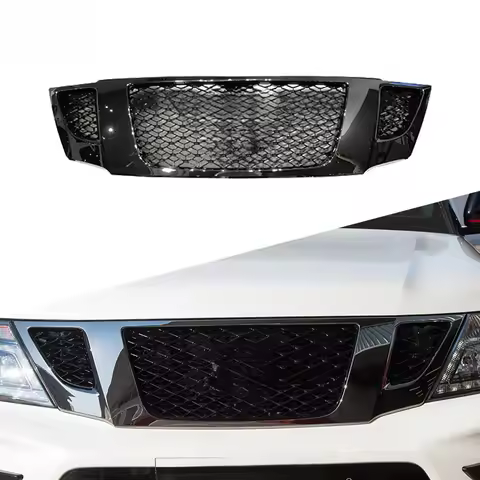 High Quality Glossy Nismo Style Front Grille For Patrol Y62 Safari 2020-2025 Upgrade Replacement
