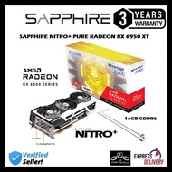 SAPPHIRE NITRO+ PURE RADEON RX 6950 XT 16GB GDDR6 RX6950XT [11317-04-20G]