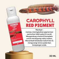 Carophyll red pigment 30ml Fish Color Mutation Progress channa red sampit red barito BASIC FEED caro