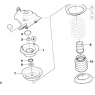 Suitable For BMW E90 E91 E60 E61 E63 E64 E81 E87 E88 Parts