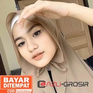 GROSIR Pashmina Shawl TALI Anti Peniti Pasmina Murah Model Terbaru kekinian 2021 Hijab Jilbab Kerudu