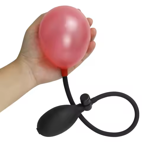 8cm Diameter Inflatable Big Anal Plug Dilator Prostate Massager For Man Ass Plug Dildo Buttplug Expa