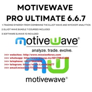MOTIVEWAVE PRO ULTIMATE 6.6.7 EDITION AUTO ELLIOT WAVE AUTO HAMRONIC + 7 COURSES OF ELLIOT WAVE